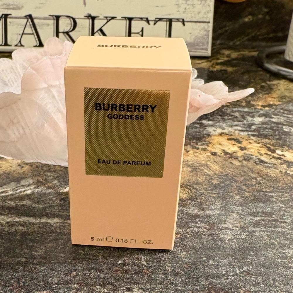 BURBERRY GODDESS+BURBERRY AU de Perfume 0.16 fl oz/5 ml MINI TRAVEL  NEW-BOX-